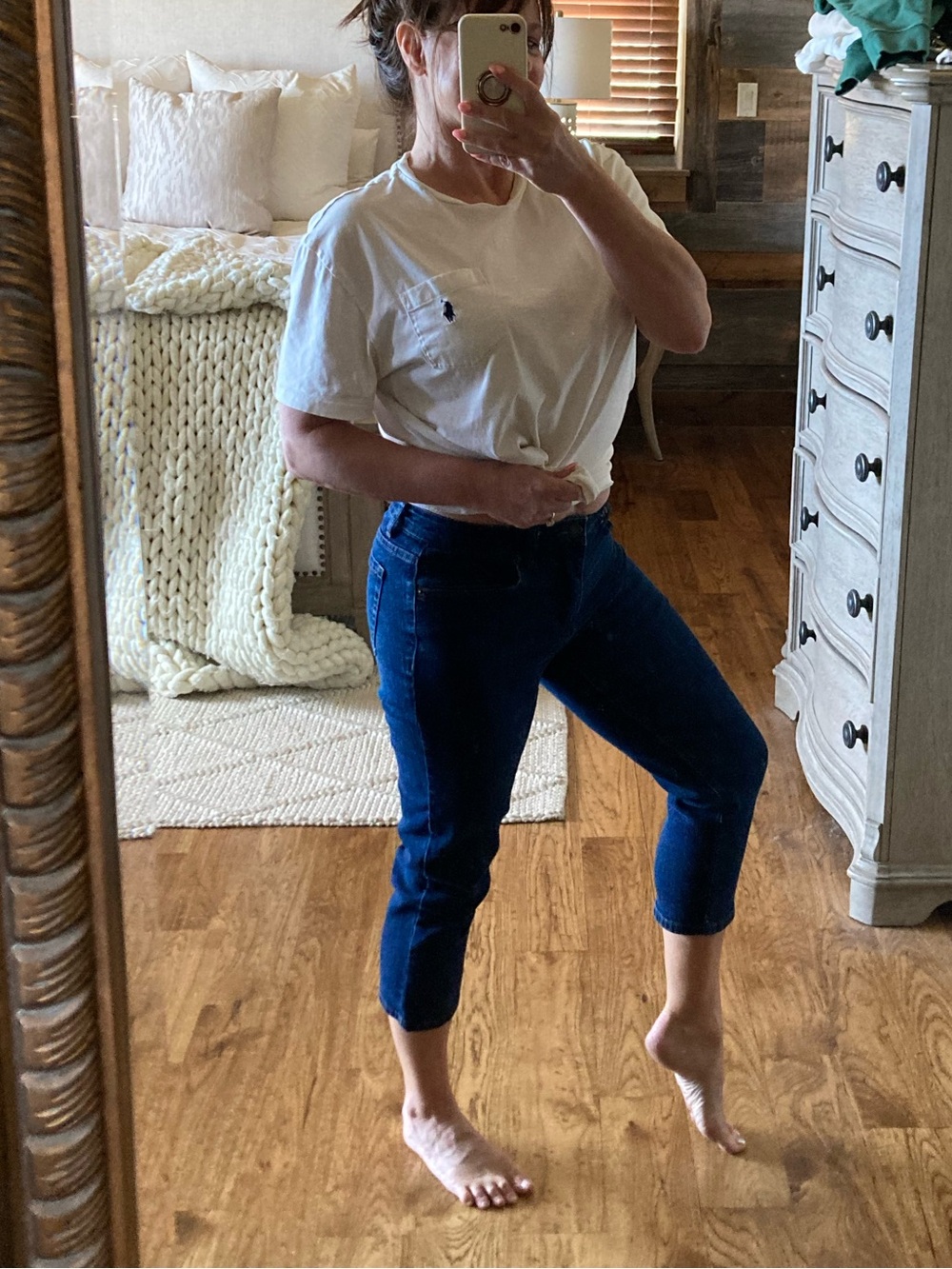 Y2K Jones New York Soho Crop Jeans